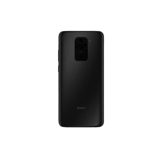 CUBIERTA TRASERA CON LENTE  XIAOMI REDMI NOTE 9S NEGRO